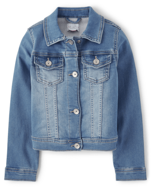 Children's place 2025 jean jacket