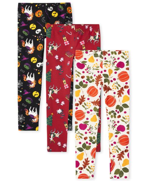 Kids deals holiday leggings