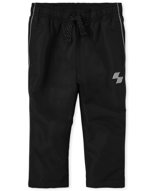 Boys PLACE Sport Woven Wind Pants  The Children's Place - GRAY STEEL