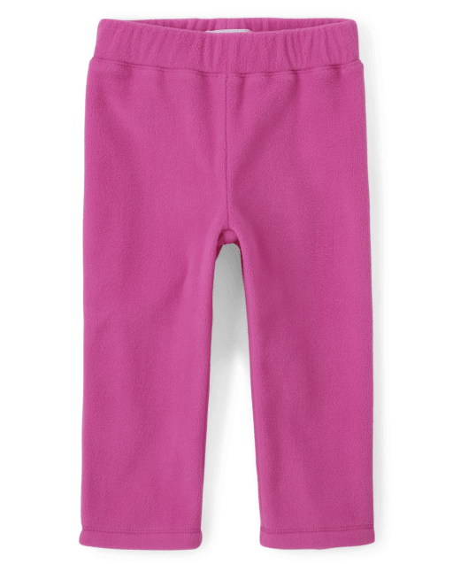 Toddler Girls Microfleece Pants The Children's Place FALL FUCHSIA