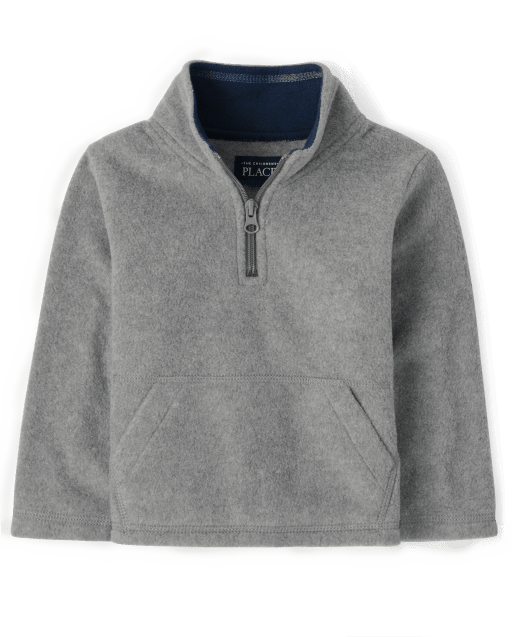 Toddler half zip pullover store