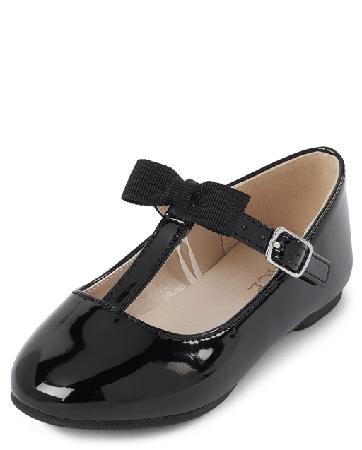 Little girls outlet black flats