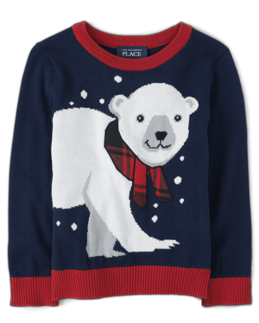 Next polar online bear christmas jumper