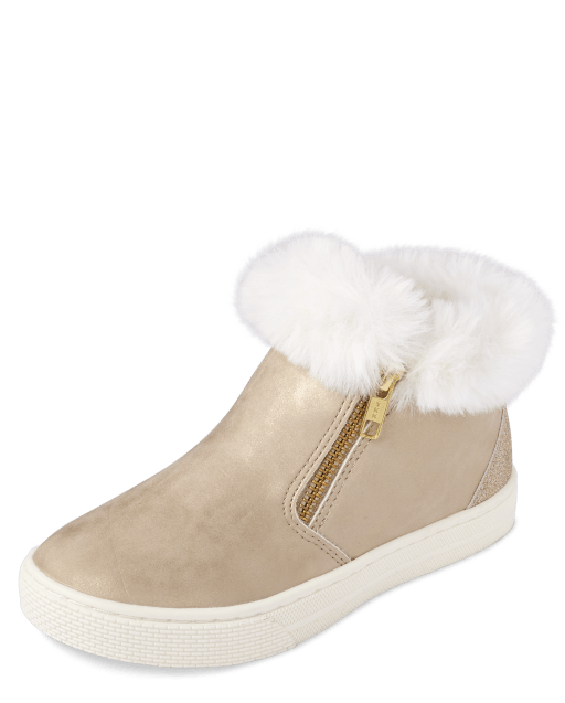 Girls top sneaker boots