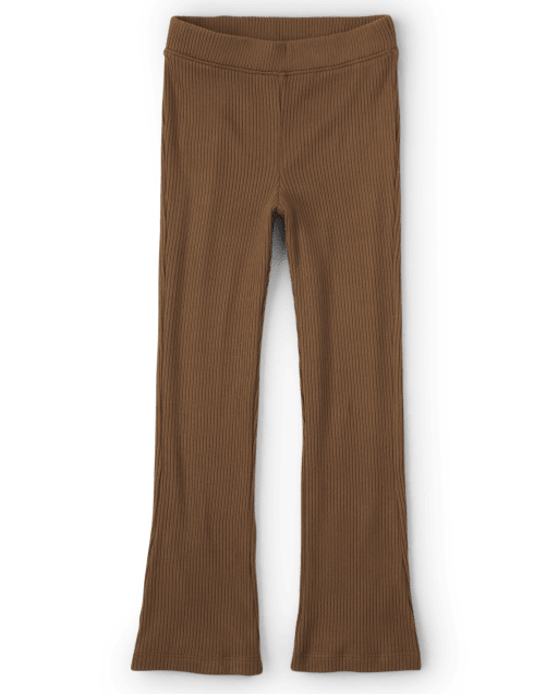 The Sims Resource - Metallic Rib-Knit Flare Pants
