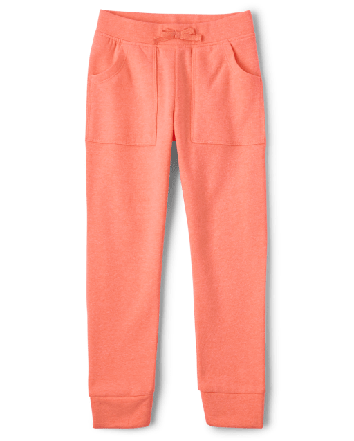 Girls Active Fleece Jogger Pants ORANGE The Children s Place CA