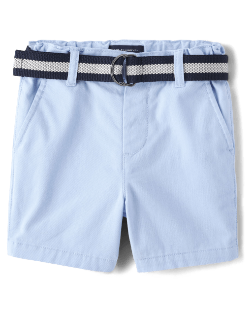 Baby boy blue chino shorts new arrivals