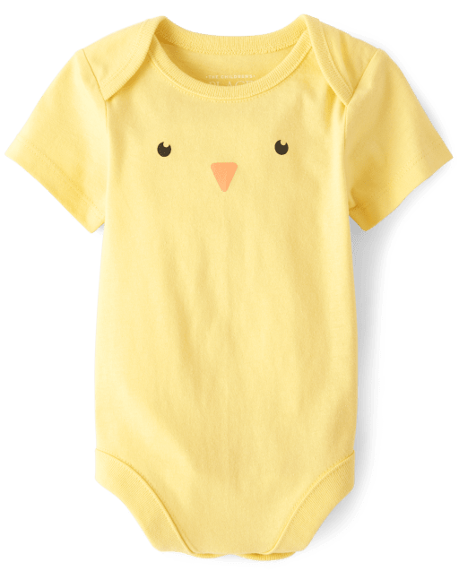 Unisex Baby Chick Short Sleeve Graphic Bodysuit The Children's Place