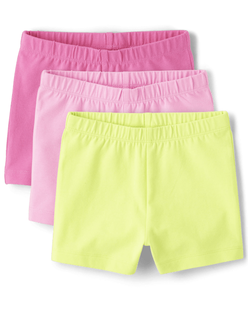 Toddler Girls Cartwheel Shorts 3Pack The Children's Place CA BERRY