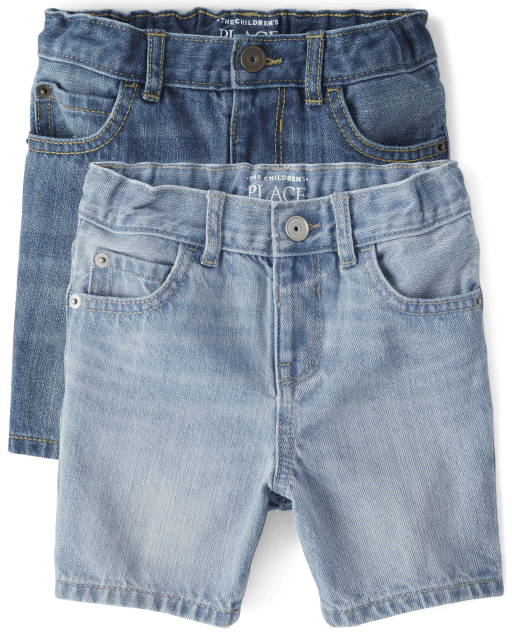 Denim shorts toddler boy store