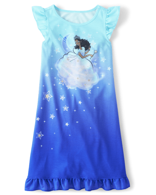 strapless open back dress Official Disney princess girl long-sleeved t-shirt, original 1252 main image 1