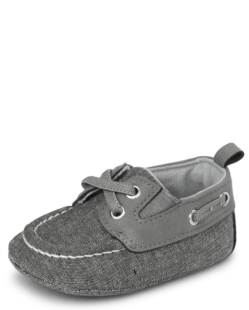 Baby Boys Boat Shoes GREY The Children s Place