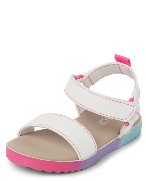 LEEy-World Sandals for Girls Boys Girls Open Toe Striped Bowknot Shoes  First Walkers Shoes Summer Toddler Flat Sandals - Walmart.com