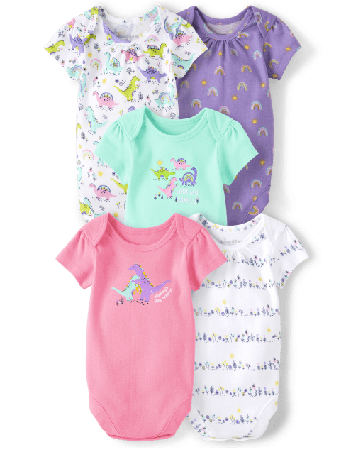 Baby girl dinosaur onesie hot sale