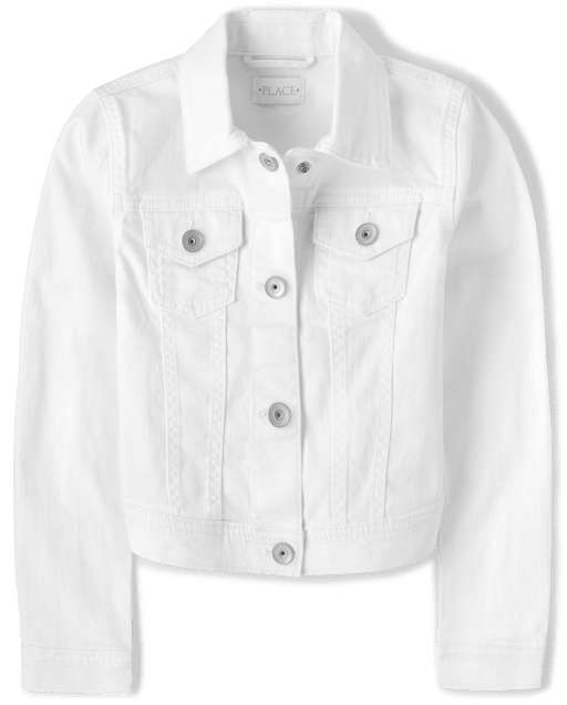 2019 Kids Girls Jean Jacket Outerwear Cartoon Print Denim Children Jackets  Coat | eBay