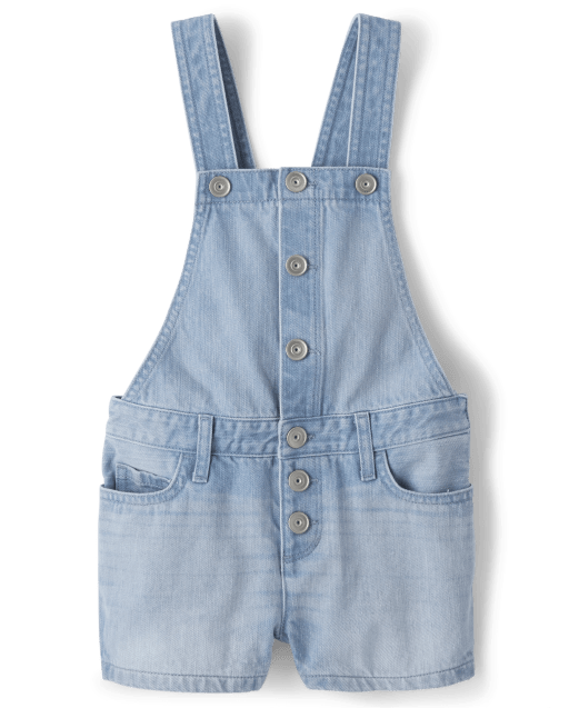 Buy DISOLVE Women Dungaree Juniors Cute Denim Overall Jumpsuit Shorts Light  Blue Color waist Size (XL_32) at