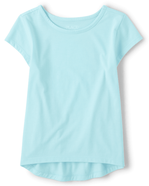 Teal shirt girls clearance
