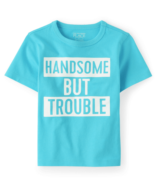Baby And Toddler Boys Short Sleeve Handsome Graphic Tee The Children