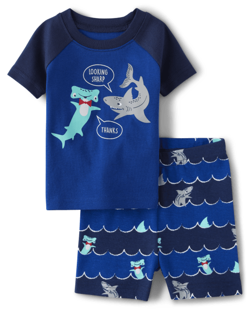 Shark discount pyjamas boys