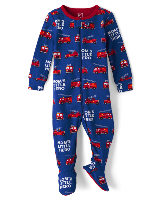 Baby firefighter pajamas clearance
