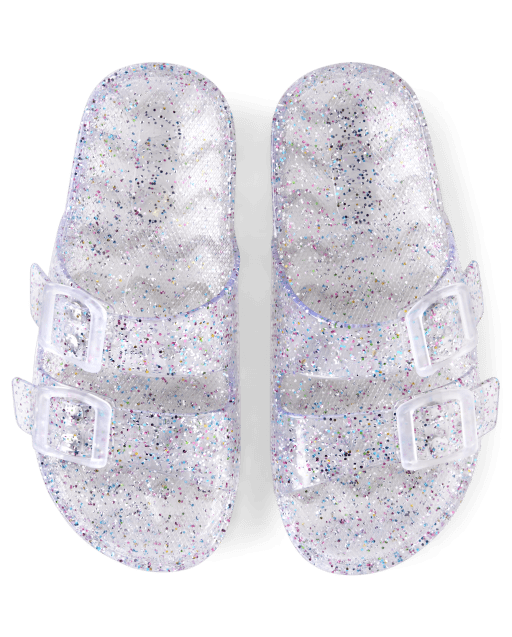Glitter jelly top slides