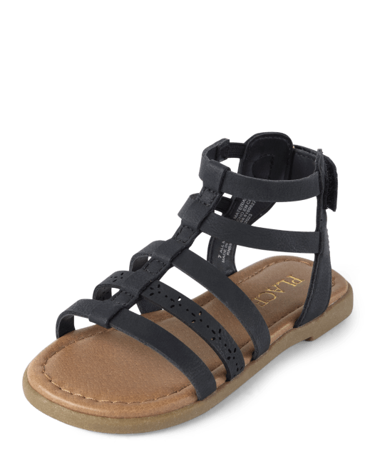 Giuseppi Zanotti Copper Gladiator Sandals - Ann's Fabulous Closeouts