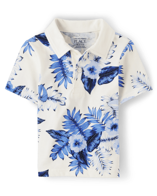 Baby boy floral shirt store