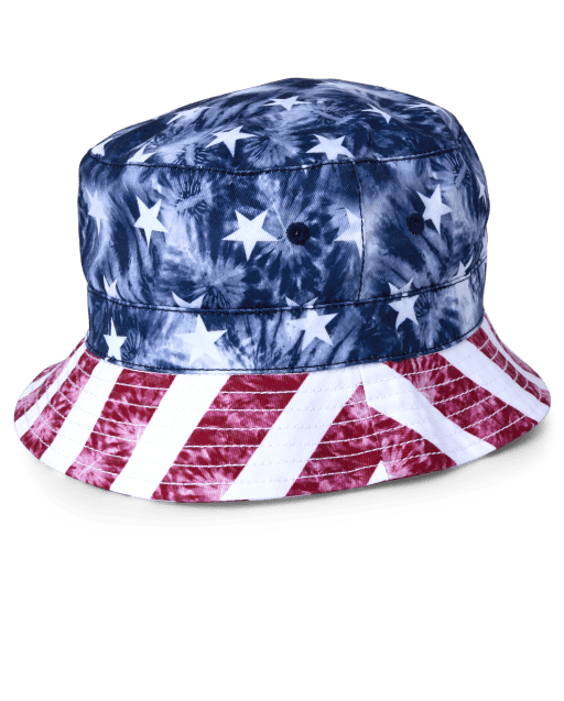 Boys American Flag Bucket Hat MULTI The Children s Place