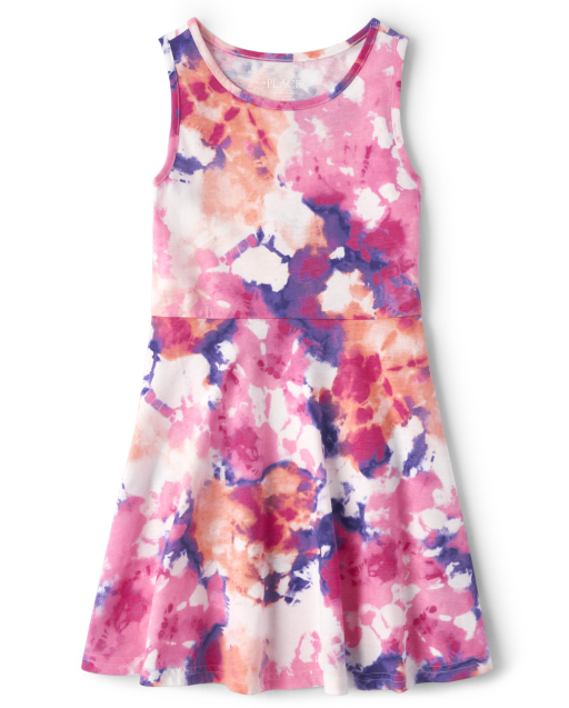 Children's place pink dress discount