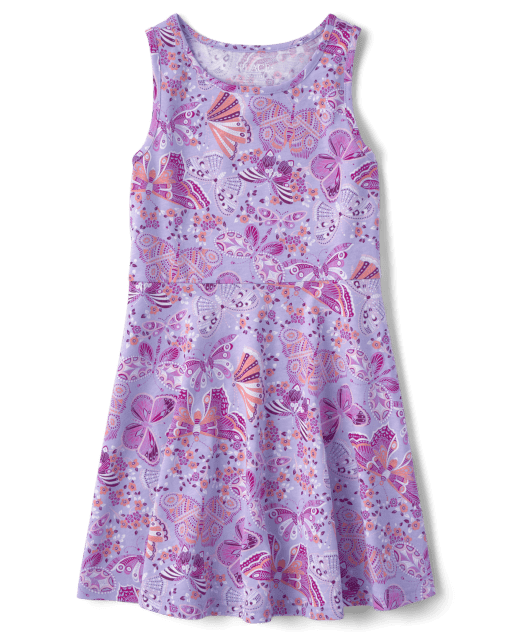 fitted lace wedding dress Magica Skater Dress [PASTEL LILAC]