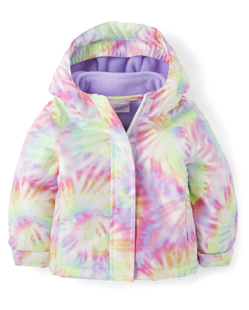 Toddler Girls Long Raglan Sleeve Print 3 in 1 Jacket PINK The Children s Place CA