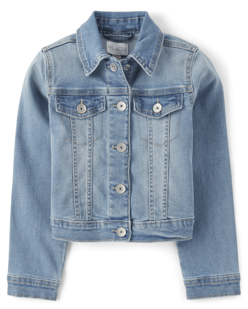 Denim Jackets in the color blue for Girls on sale | FASHIOLA.in-anthinhphatland.vn