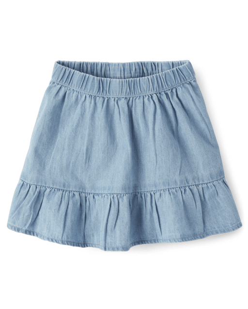 Blue skirt 2025 for toddler