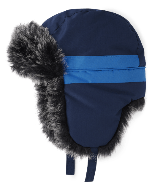 Toddler Boys Print Trapper Hat BLUE The Children s Place