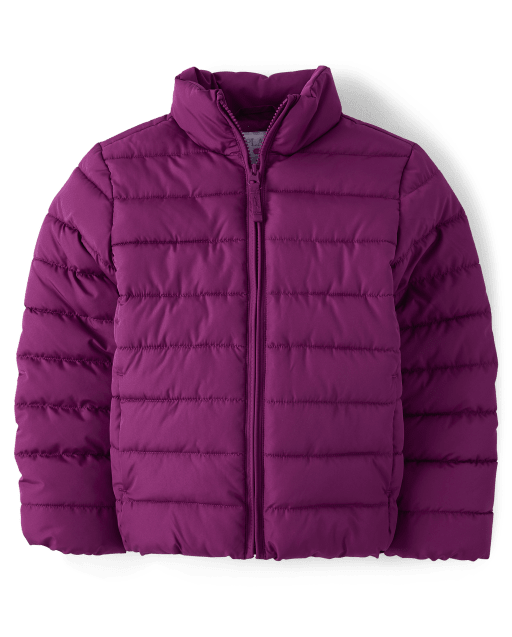 Children place coats new arrivals