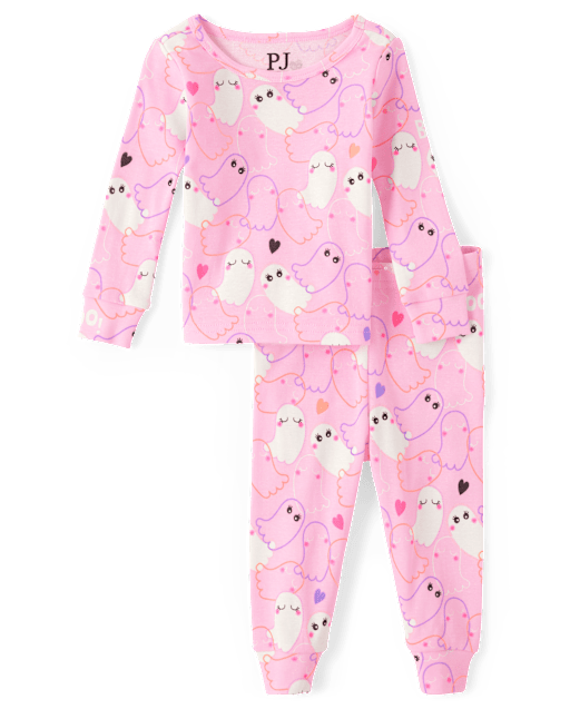 【中古】 Ghosts of Love Green Pajamas Bonnie Green Satin Pyjama Set | Joules