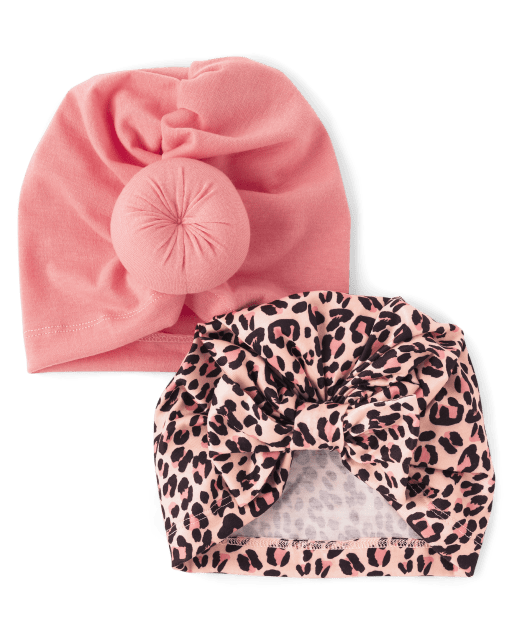 Baby Girls Leopard Print Turban Headwrap 2Pack The Children's Place