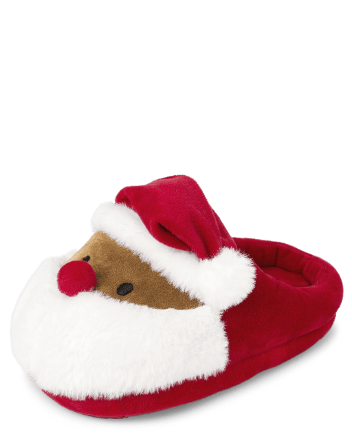 Kids santa slippers on sale