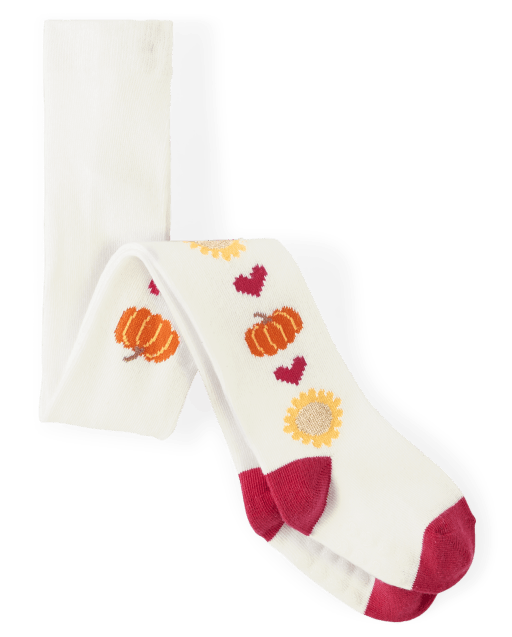Baby And Toddler Girls Pumpkin Tights MULTI The Children s Place