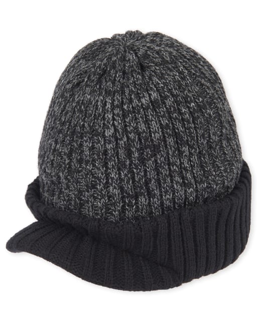 Boys winter hat with brim online