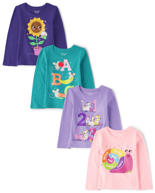 【NASTY FANCY CLUB】Baby Girl Striped Layered Tee Chucky Stripe Cosplay Girls Long-Sleeve T-Shirt | Hot Topic