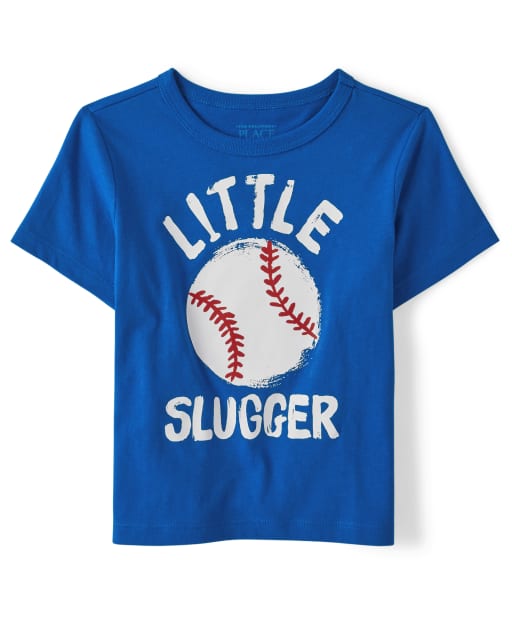 Baby And Toddler Boys Short Sleeve Baseball Graphic Tee The Children