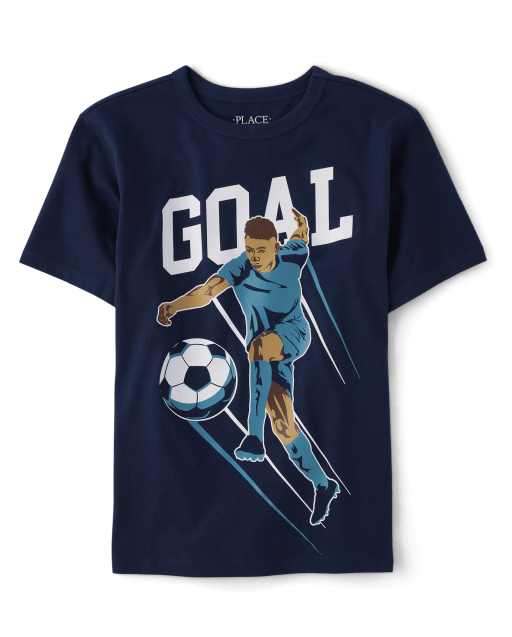 Boys soccer sale t shirts