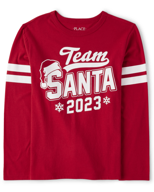 kids santa shirts