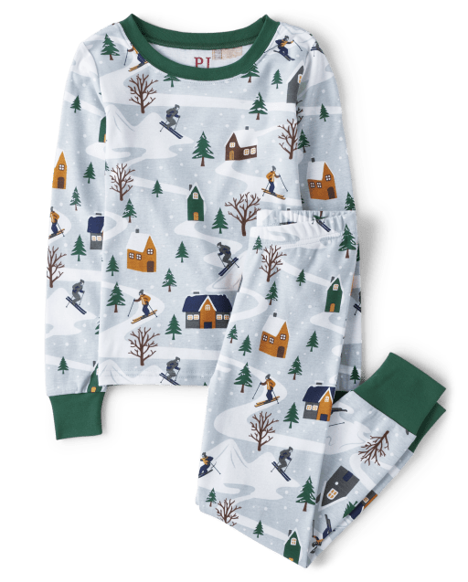 Children's place christmas pjs top
