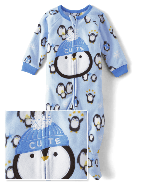 Penguin one top piece pajamas