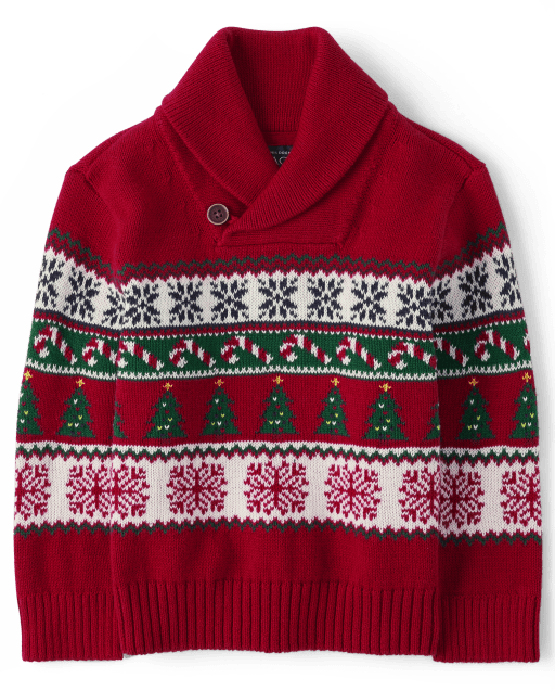 Christmas sweater boy outlet