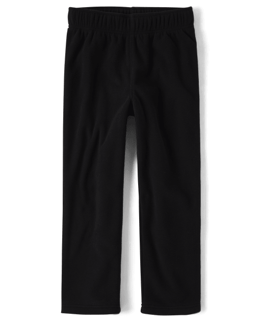 Boys microfleece knit sweatpants black the children s place