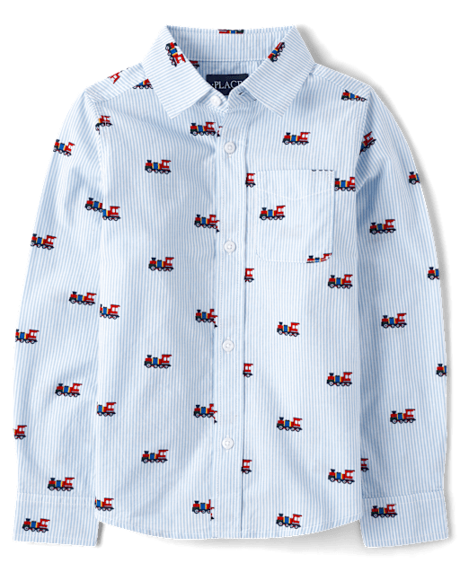 Chemise Manches Longues Gymboree Rayures Et Ancre – Garçon 5-6 Ans – Neuf Avec étiquette