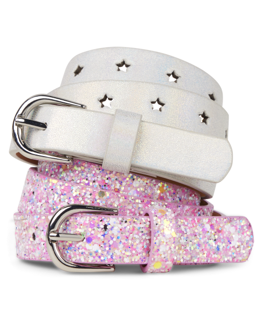 Girls glitter belt cheap